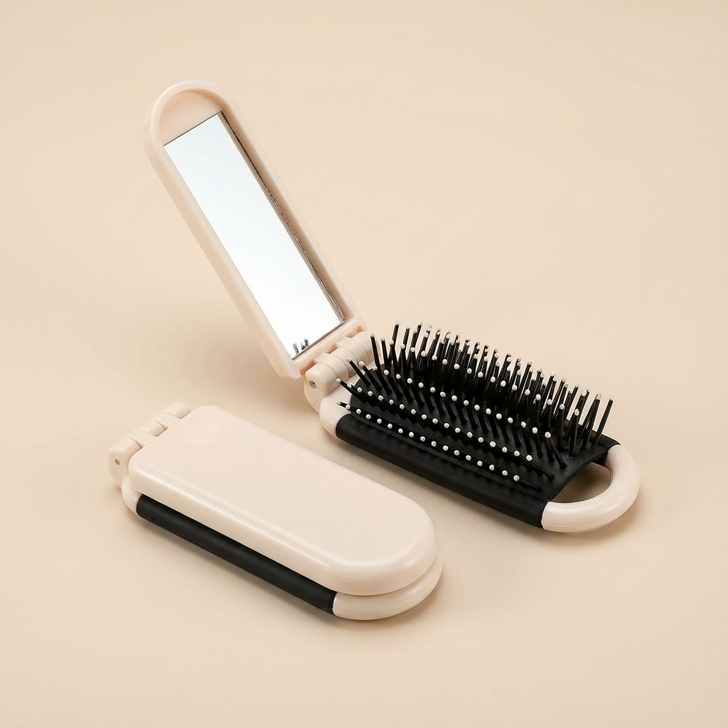 Vackra™ Vikbar kompakt och portabel kam