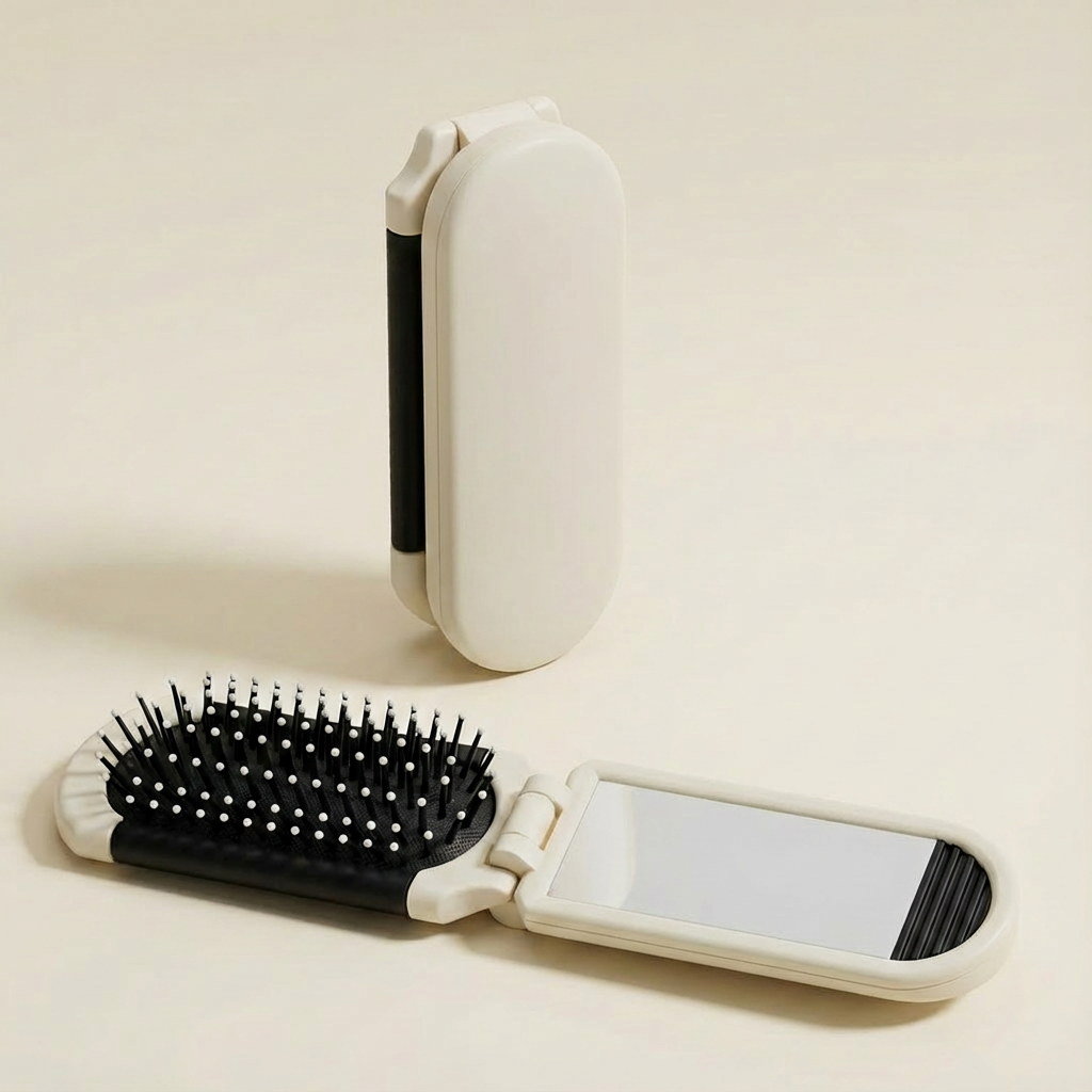 Vackra™ Vikbar kompakt och portabel kam