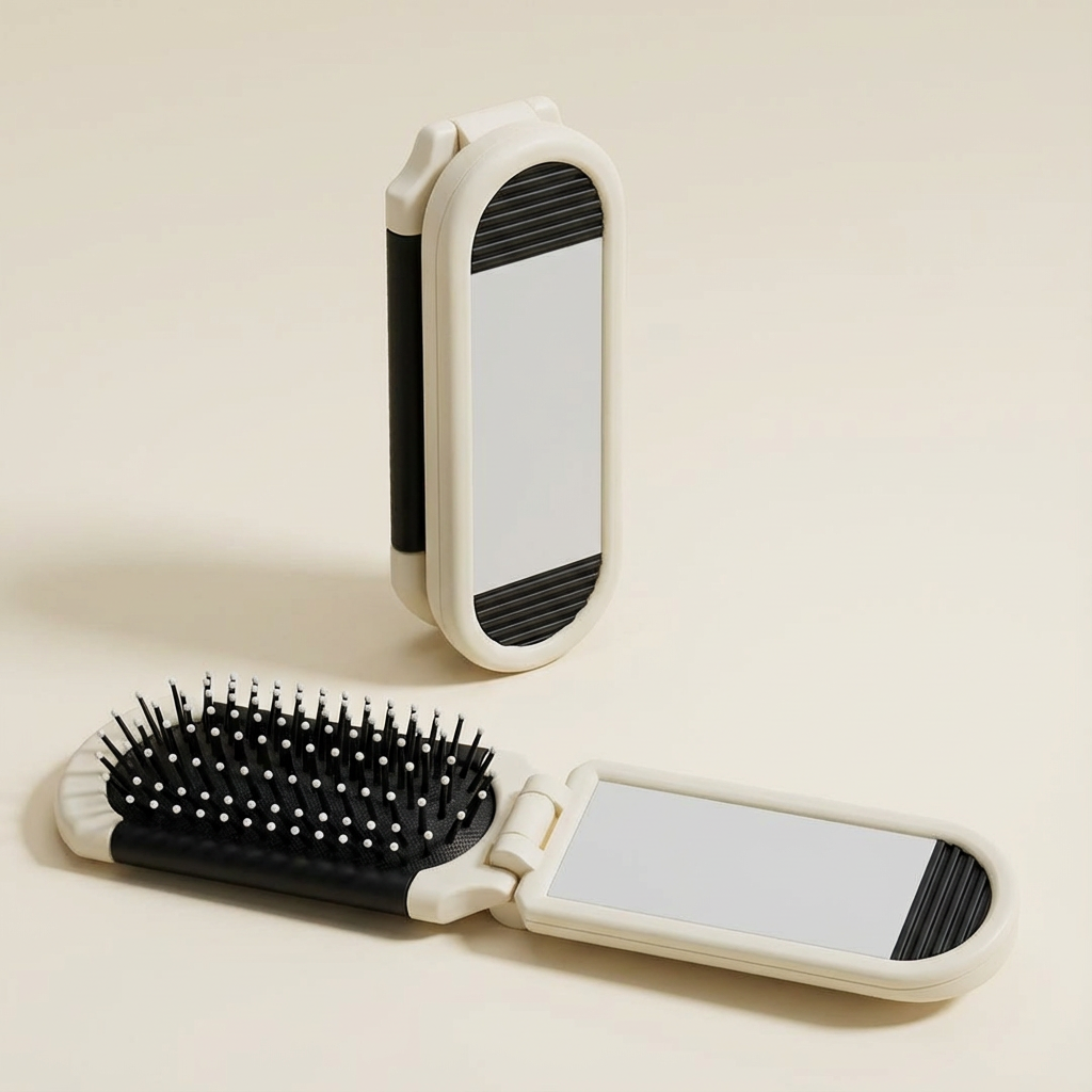 Vackra™ Vikbar kompakt och portabel kam