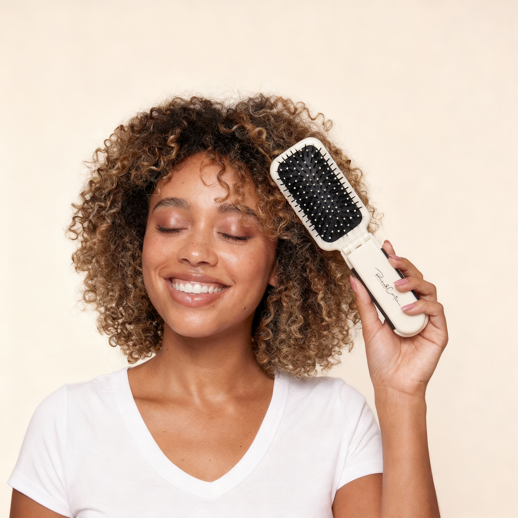 Vackra™ Vikbar kompakt och portabel kam